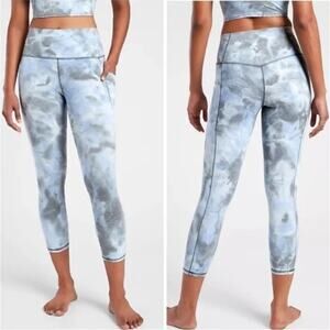 Salutation Stash Pocket ll Capri Blue‎ Gray Print Size M